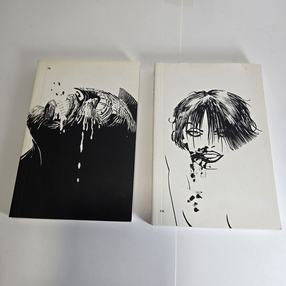 Sin City Volumes 1 & 2 Trade Paperback Bundle – Frank Miller (Dark Horse Books)